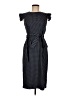 Avantlook 100% Polyester Polka Dots Black Casual Dress Size M - photo 1