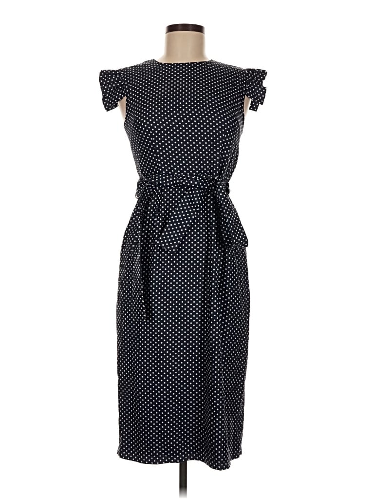 Pre-owned Avantlook Casual Dress In Black