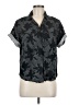 Universal Thread Tropical Gray Short Sleeve Blouse Size M - photo 1