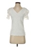 Express Ivory Short Sleeve Top Size XS - photo 1