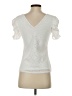 Express Ivory Short Sleeve Top Size XS - photo 2