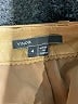 Vince. Metallic Gold Khaki Shorts Size 4 - photo 3