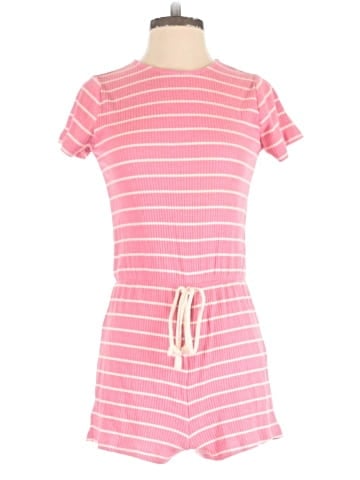 Pink Lily Romper (view 1)