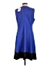 DKNY Color Block Blue Cocktail Dress Size 12 - photo 2