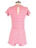 Pink Lily Stripes Pink Romper Size S - photo 2