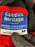 Campus Heritage 100% Polyester Red Pullover Hoodie Size M - photo 7