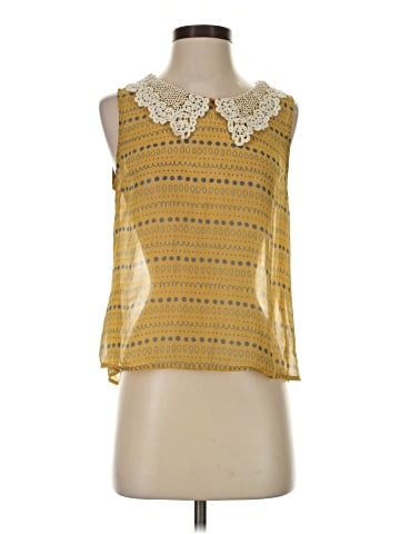 Timing Sleeveless Blouse (view 1)