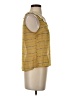 Timing Yellow Sleeveless Blouse Size S - photo 4