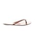 J.Crew Brown Flip Flops Size 7 - photo 1