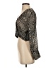 Zara Silver 3/4 Sleeve Blouse Size S - photo 5