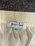 Grace & Lace 100% Polyester Hearts Ivory Formal Skirt Size M - photo 4