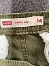 Levi's Green Cargo Pants Size 14 - photo 3