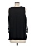 DG^2 by Diane Gilman Silver Sleeveless Blouse Size M - photo 2