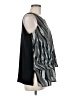 DG^2 by Diane Gilman Silver Sleeveless Blouse Size M - photo 4