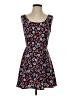 Forever 21 Floral Blue Casual Dress Size S - photo 1