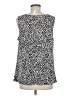 Susan Graver Silver Sleeveless Top Size M - photo 2