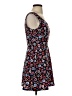 Forever 21 Floral Blue Casual Dress Size S - photo 4