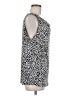 Susan Graver Silver Sleeveless Top Size M - photo 4