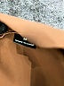 Unbranded 100% Polyester Brown Long Sleeve Blouse Size M - photo 7