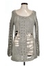 VERTIGO Gray Pullover Sweater Size L - photo 1