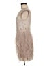 BCBGeneration 100% Polyester Tan Cocktail Dress Size 6 - photo 5