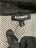 Express 100% Polyester Gray Coat Size XS - photo 6