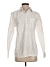 Lands' End Ivory Long Sleeve Button-Down Shirt Size S - photo 1