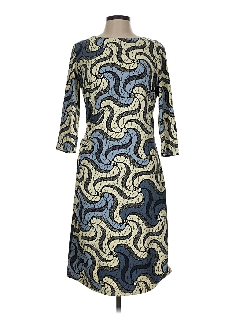 Pre-owned J. Mclaughlin Casual Dress In Blue