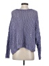 Free People Tweed Purple Pullover Sweater Size S - photo 2