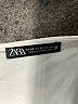 Zara White Long Sleeve T-Shirt Size XS - photo 8