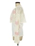Romwe 100% Acrylic Hearts White Ivory Cardigan Size M - photo 5
