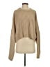 LBLC The Label Solid Tan Turtleneck Sweater Size S - photo 1