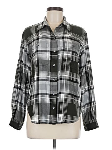 Banana Republic Factory Store Long Sleeve Button-Down Shirt (view 1)
