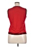 misook 100% Acrylic Red Sleeveless Top Size XL - photo 2