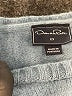 Oscar De La Renta 100% Virgin Wool Blue Wool Pullover Sweater Size 12 - photo 3