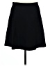 Theory Solid Black Wool Skirt Size L - photo 1
