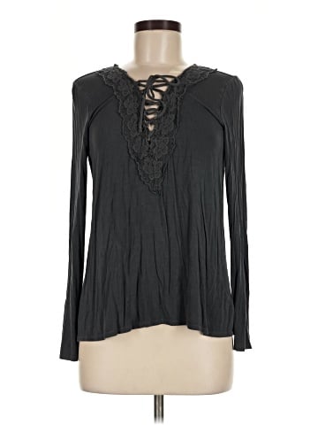 American Eagle Outfitters Long Sleeve Blouse (view 1)
