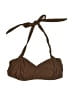 Unbranded Solid Brown Swimsuit Top Size M - photo 1