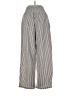 Unbranded 100% Rayon Stripes Silver Casual Pants Size S - photo 2