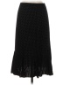 DressBarn 100% Polyester Polka Dots Black Formal Skirt Size S - photo 1