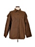 Givenchy 100% Cotton Brown 3/4 Sleeve Button-Down Shirt Size EU (FR) 44 / US 12 - photo 1