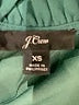 J.Crew 100% Polyester Green Long Sleeve Blouse Size XS - photo 7