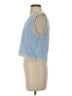 Shein 100% Acrylic Blue Sweater Vest Size S - photo 5