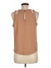 Mine Tan Sleeveless Blouse Size M - photo 2