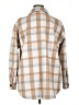 Avec Les Filles Plaid Tan Coat Size 1X - photo 2