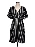 Shein Curve Stripes Black Casual Dress Size 12 Plus (0) - photo 1