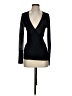 Hinge Black Long Sleeve Top Size XS - photo 1