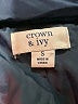 Crown & Ivy 100% Polyester Argyle Blue Jacket Size S - photo 6