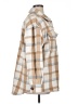 Avec Les Filles Plaid Tan Coat Size 1X - photo 4