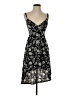 Derek Heart Paisley Black Cocktail Dress Size S - photo 1
